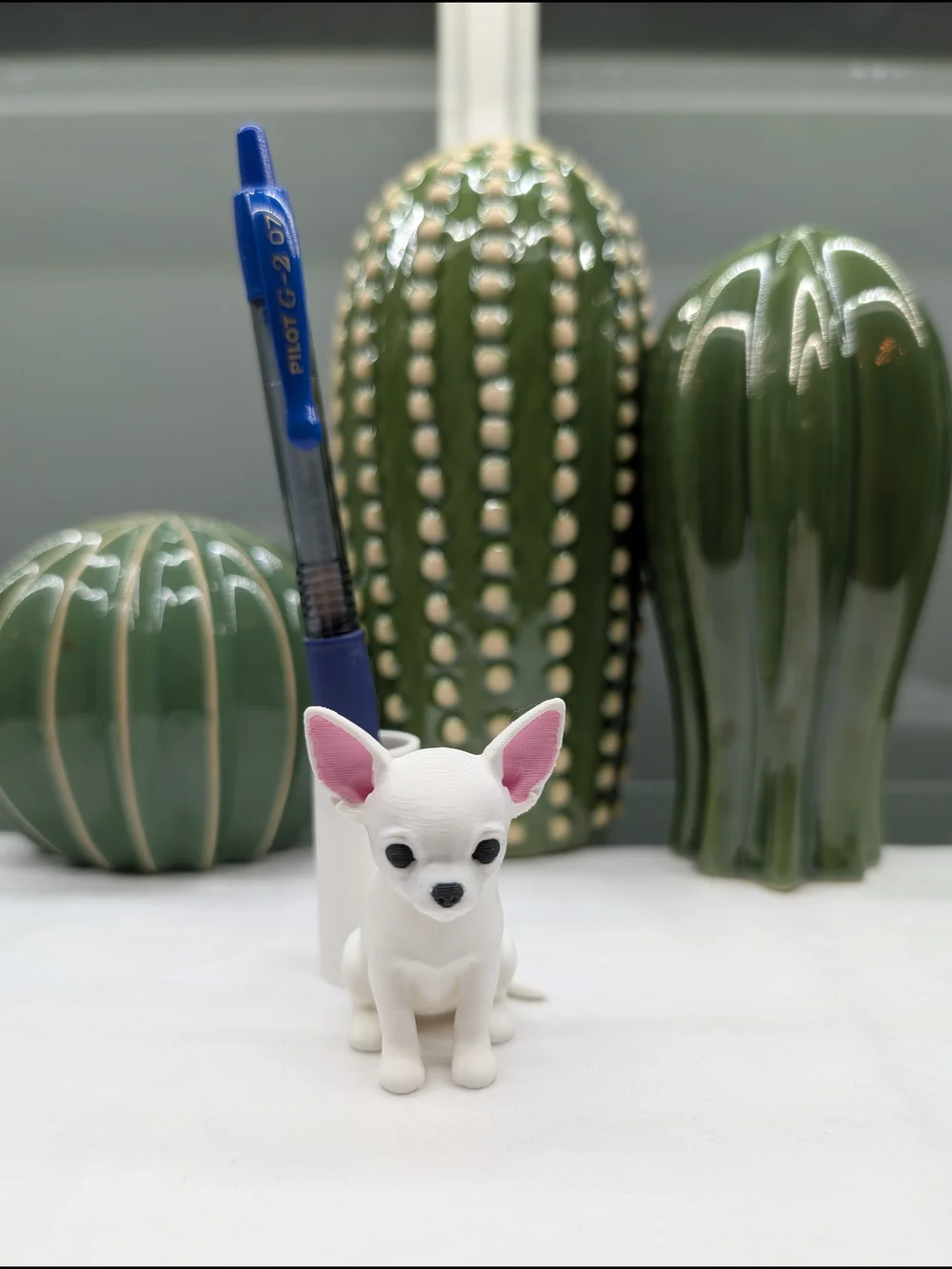 3D Printed Chihuahua Pen Holder
